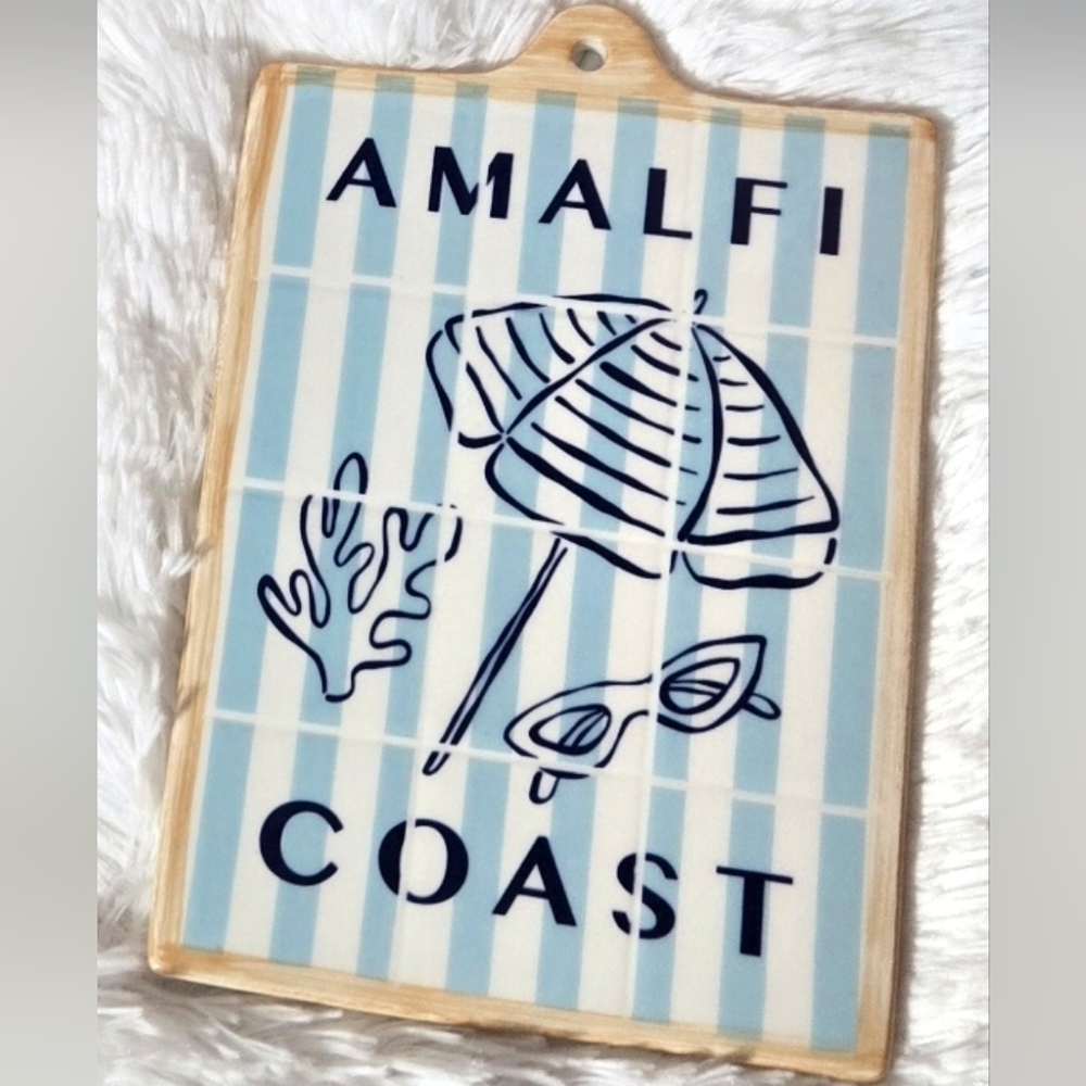 Target Bullseye Playground Summer 2025 Amalfi Coast 8x6 Ceramic Tile Wall Decor
